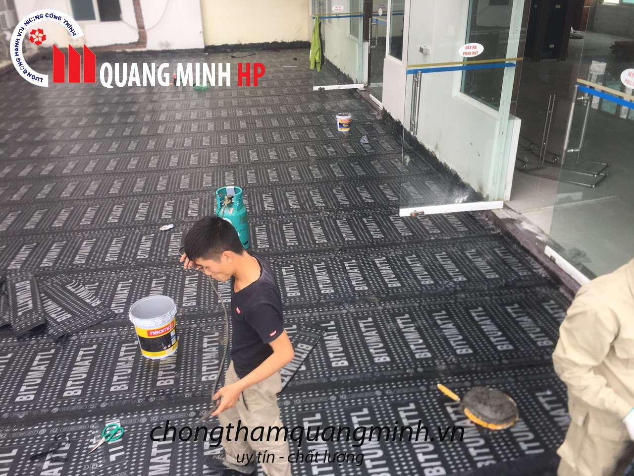 chống thấm sàn mái